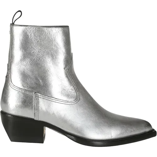 Debbie Laminated Leather Boots , female, Sizes: 3 UK - Golden Goose - Modalova