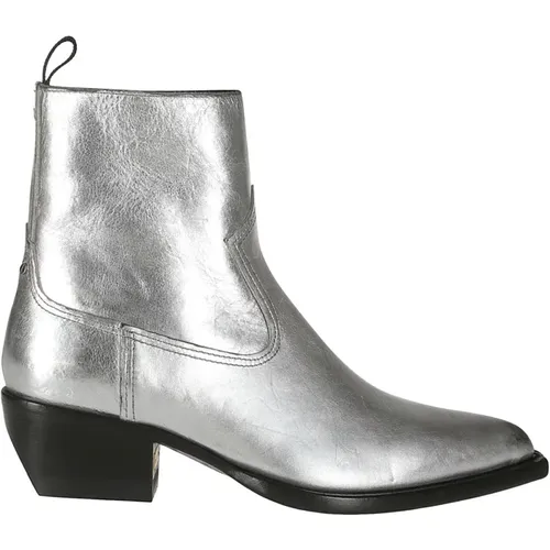 Debbie Laminated Leather Boots , female, Sizes: 5 UK, 3 UK - Golden Goose - Modalova