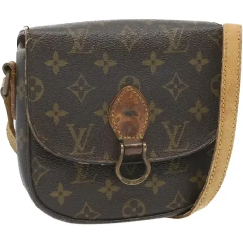 Pre-owned Canvas shoulder-bags , female, Sizes: ONE SIZE - Louis Vuitton Vintage - Modalova