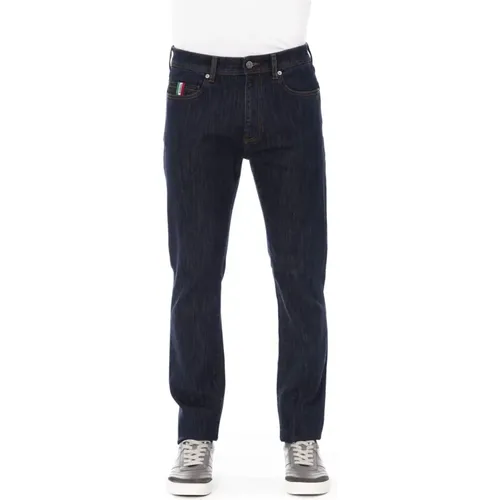 Herren Jeans Trendy Regular Fit , Herren, Größe: W44 - Baldinini - Modalova