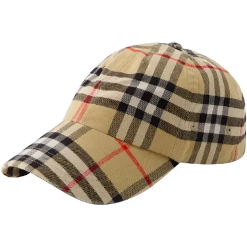 Baumwolle hats , Damen, Größe: ONE Size - Burberry - Modalova