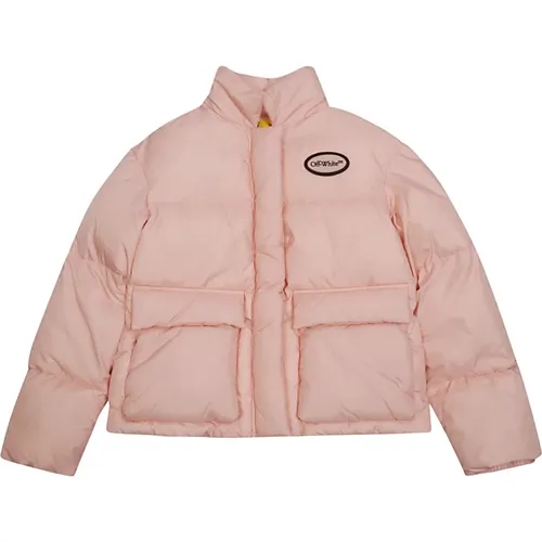 Arrow Puffer Jacke Off White - Off White - Modalova