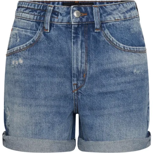 Women`s Denim Shorts with Trendy Touch , female, Sizes: W27, W26 - drykorn - Modalova