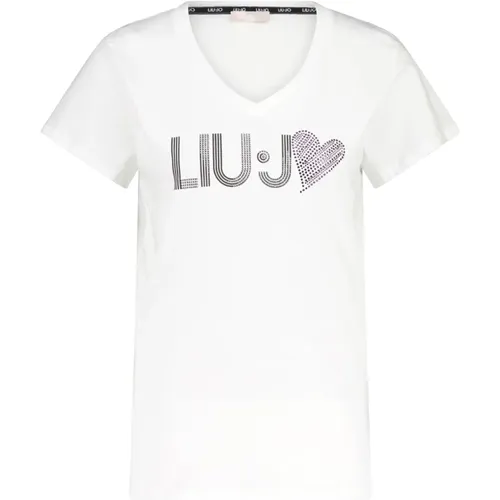 T-Shirts , female, Sizes: S, XS, M, L, XL - Liu Jo - Modalova