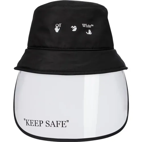 Keep Safe Logo Visor Bucket Hat , female, Sizes: ONE SIZE - Off White - Modalova