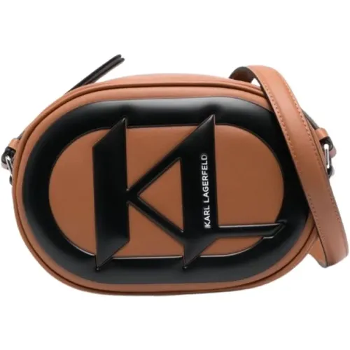 Logo-geprägte Umhängetasche - Karl Lagerfeld - Modalova