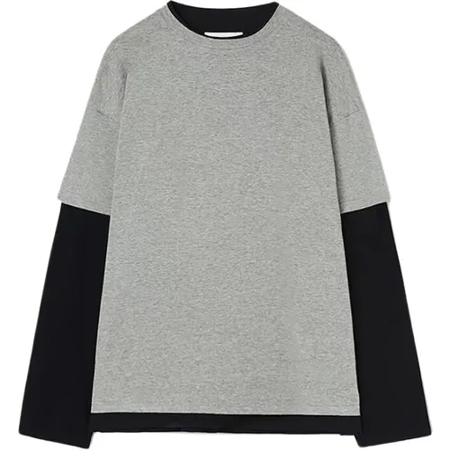 Long Sleeve T-Shirt , male, Sizes: L - Jil Sander - Modalova