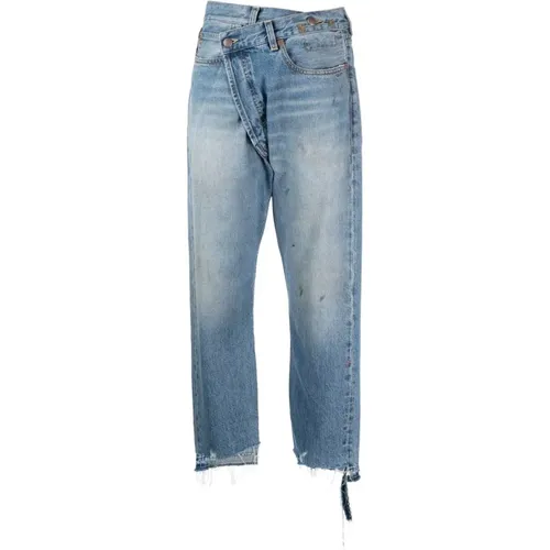 Cross over jean , female, Sizes: W26 - R13 - Modalova