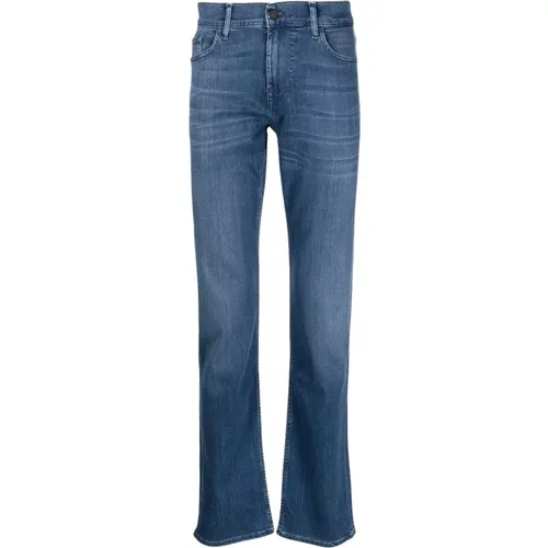 Standard Luxe Performance Plus Straight Leg Jeans , Herren, Größe: W29 - 7 For All Mankind - Modalova