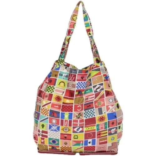 Pre-owned Silk totes , female, Sizes: ONE SIZE - Hermès Vintage - Modalova