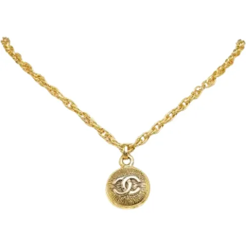 Pre-owned Metal chanel-jewelry , female, Sizes: ONE SIZE - Chanel Vintage - Modalova