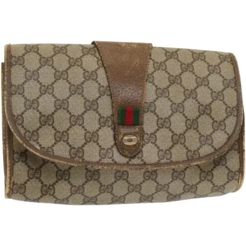 Pre-owned Leder clutches - Gucci Vintage - Modalova