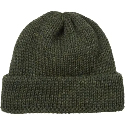 Short Watch Cap in British Wool , male, Sizes: ONE SIZE - Universal Works - Modalova