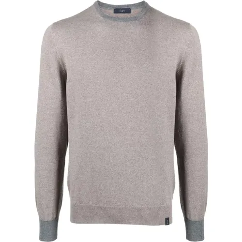 Beige Pullover Kollektion Fay - Fay - Modalova