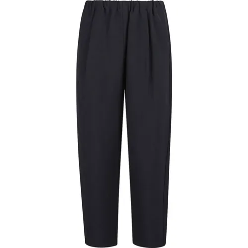 Blaue Hose mit Kordelzug , Damen, Größe: XS - Apuntob - Modalova