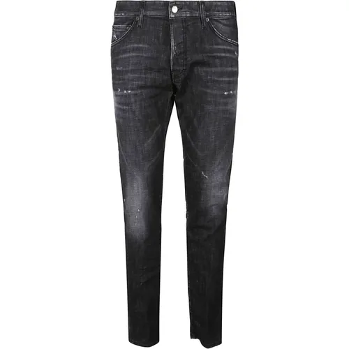 Schwarze Cool Guy Jeans , Herren, Größe: S - Dsquared2 - Modalova