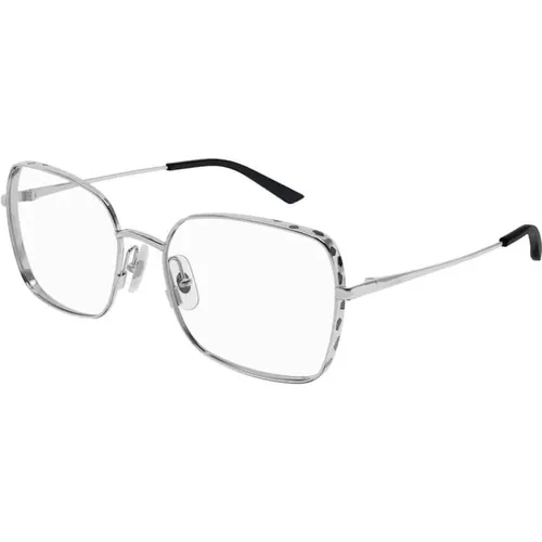 Silver Transparent Ct0310O Sunglasses , male, Sizes: 56 MM - Cartier - Modalova