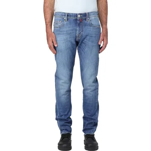 Blaue Baumwolljeans Hose , Herren, Größe: W30 - Tramarossa - Modalova