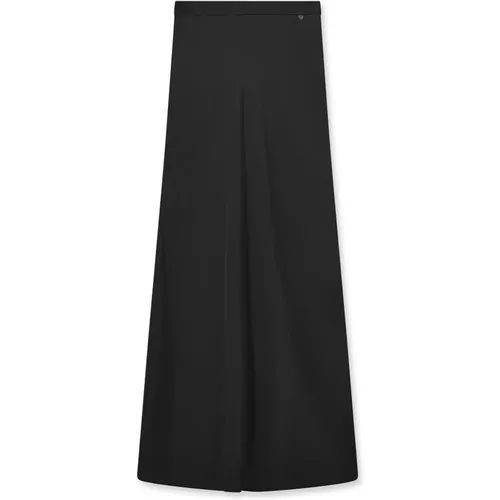 Solid Long Skirt Elegant Quality , female, Sizes: L, M, XS, S - MOS MOSH - Modalova