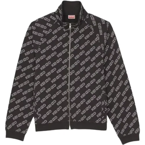 Baumwoll Monogramm Jacke , Herren, Größe: L - Kenzo - Modalova