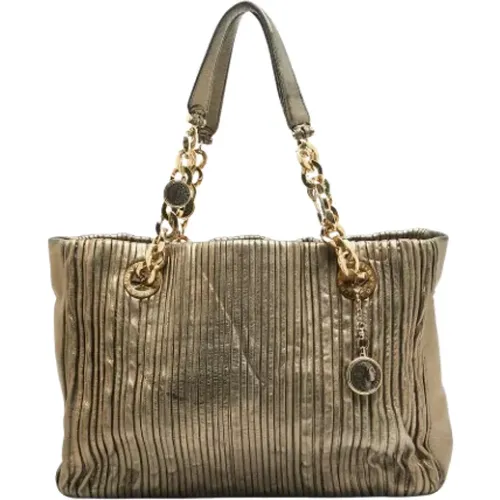 Pre-owned Leather totes , female, Sizes: ONE SIZE - Bvlgari Vintage - Modalova