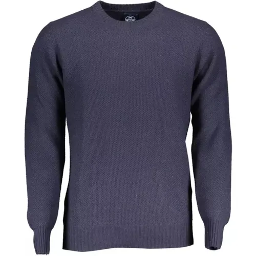 Wool Blend Sweater for Men , male, Sizes: L, 3XL, XL, 2XL - North Sails - Modalova