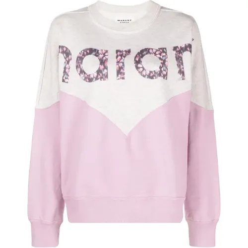 Houston Sweatshirt mit Fleecefutter , Damen, Größe: 3XL - Isabel Marant Étoile - Modalova