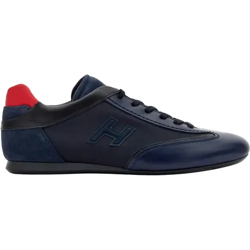 Blaue Sneakers Ultimativer Komfort Stil , Herren, Größe: 40 EU - Hogan - Modalova