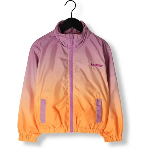 Stilvolle Orangefarbene Jacke für Mädchen - Raizzed - Modalova