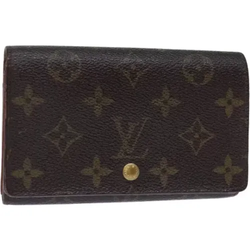 Pre-owned Canvas wallets , female, Sizes: ONE SIZE - Louis Vuitton Vintage - Modalova