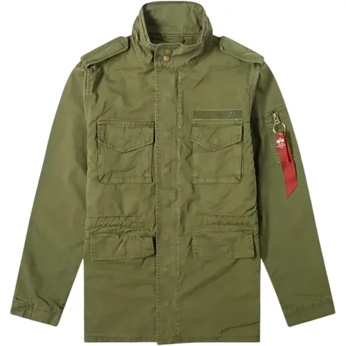Huntington M-65 Jacket , male, Sizes: S - alpha industries - Modalova