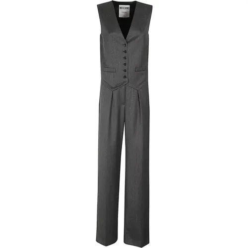 Stylish Jumpsuit for Women , female, Sizes: XS, S - Moschino - Modalova