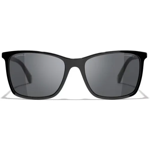 Quadratische Sonnenbrille , Damen, Größe: 55 MM - Chanel - Modalova