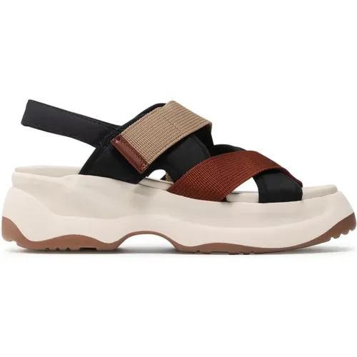 Rust Flat Sandals , female, Sizes: 4 UK, 5 UK, 6 UK, 7 UK - Vagabond Shoemakers - Modalova