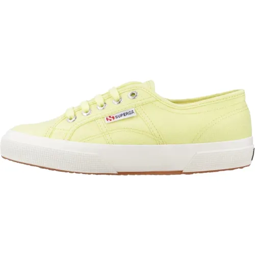 Weiße Canvas-Sneaker für Frauen - Superga - Modalova