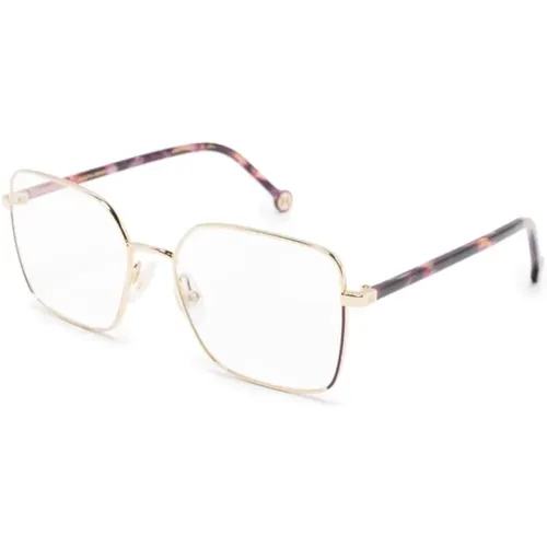 Lila Optische Brille, Tägliches Must-Have , Damen, Größe: 53 MM - Carolina Herrera - Modalova