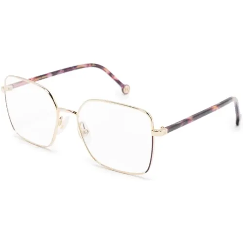 Lila Optische Brille, Tägliches Must-Have , Damen, Größe: 55 MM - Carolina Herrera - Modalova