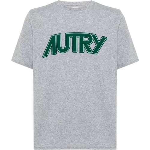 Classic T-Shirt , male, Sizes: S, 2XL, M, L, XL - Autry - Modalova