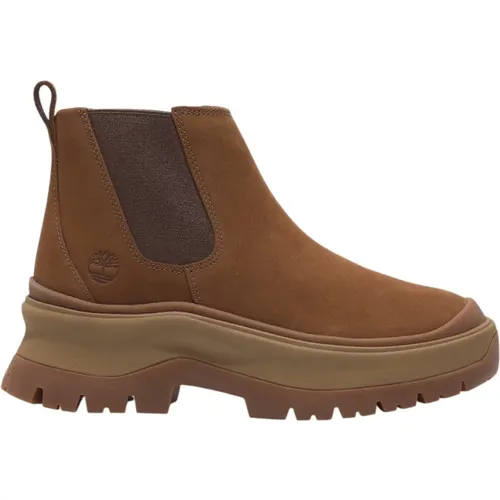 Mid Chelsea Stiefel Rust Nubuck , Damen, Größe: 37 EU - Timberland - Modalova