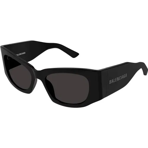 Grey Sunglasses Bb0327S , female, Sizes: 54 MM - Balenciaga - Modalova