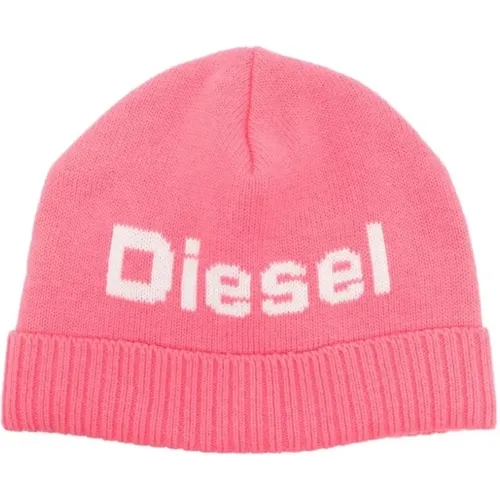 Logo Beanie Diesel - Diesel - Modalova