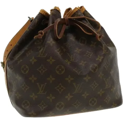 Pre-owned Canvas Noe Shoulder Bag , female, Sizes: ONE SIZE - Louis Vuitton Vintage - Modalova