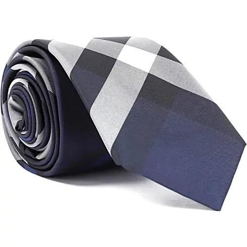 Elegant Silk Tie for Men , male, Sizes: ONE SIZE - Burberry - Modalova