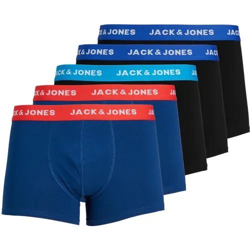 Sportliche Boxershorts 5er Pack , Herren, Größe: XL - jack & jones - Modalova