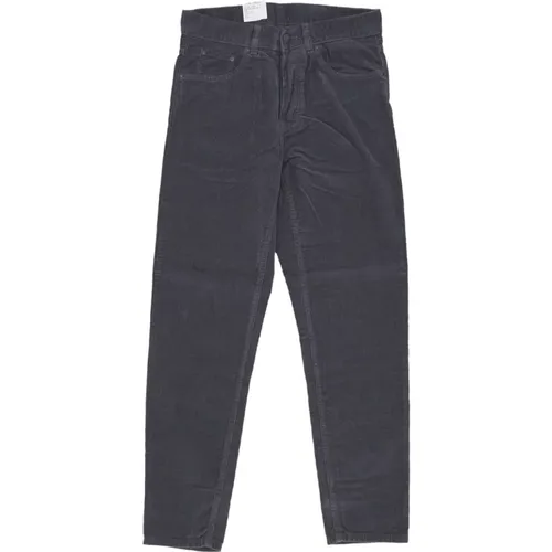 Samt Slim Fit Herrenhose , Herren, Größe: W30 - Carhartt WIP - Modalova