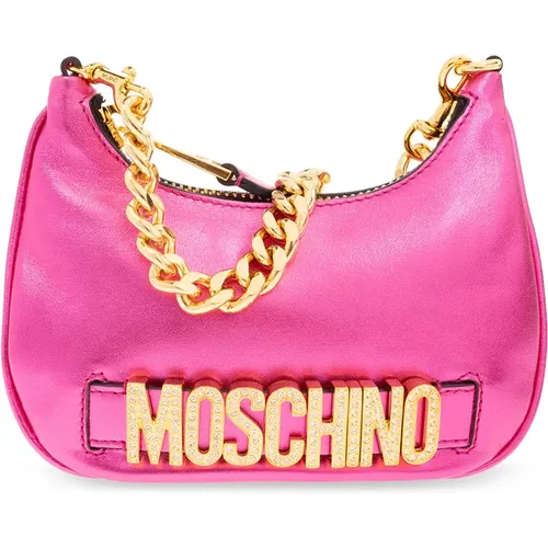 Handtasche mit Logo Moschino - Moschino - Modalova