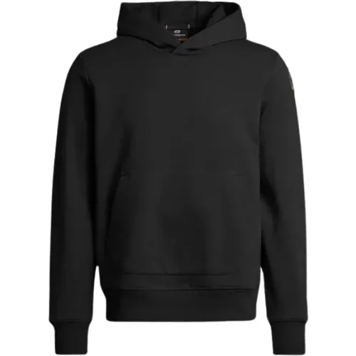 Gemütlicher Baumwoll-Fleece Hoodie mit Taschen , Herren, Größe: M - Parajumpers - Modalova