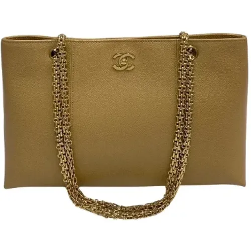 Pre-owned Leather chanel-bags , female, Sizes: ONE SIZE - Chanel Vintage - Modalova