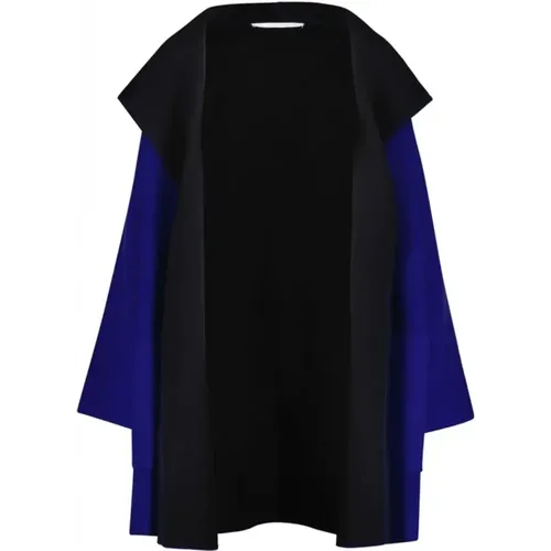 Stylish Wool-Cashmere Cape Jacket , female, Sizes: S - Herzen's Angelegenheit - Modalova