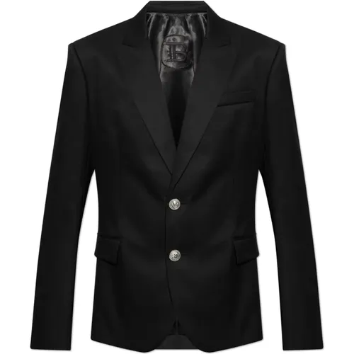 Wool blazer , male, Sizes: 3XL, M, L, XL, 2XL - Balmain - Modalova